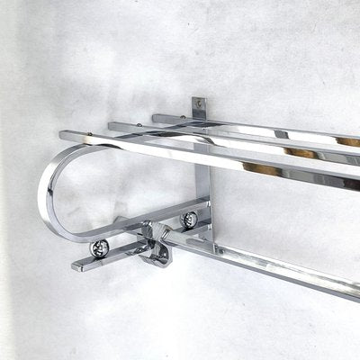 Large Art Deco Coat Rack in Chrome, 1930s-JUZ-1756179