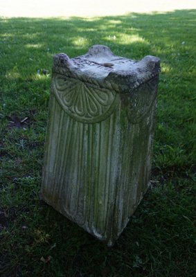 Large Art Deco Concrete Planter-EA-1155989