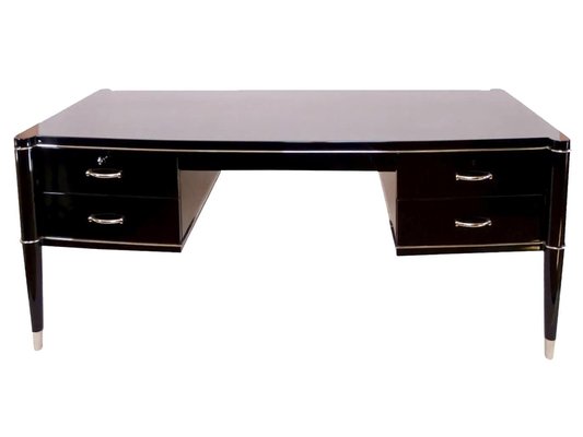 Large Art Deco Desk, 1940s-XVU-2035314