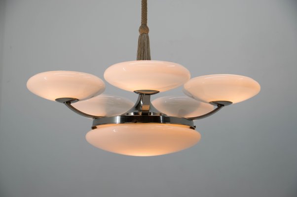 Large Art Deco Pendant Light, 1930s-TZ-1153584