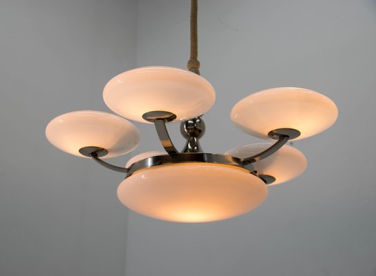 Large Art Deco Pendant Light, 1930s-TZ-1153584