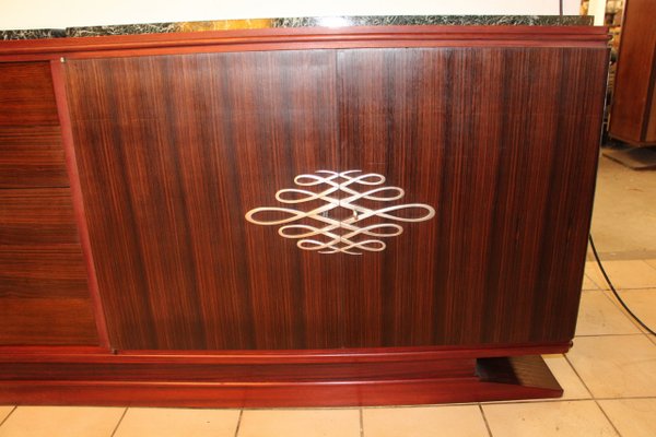 Large Art Deco Rosewood Sideboard, 1930s-KMQ-715738