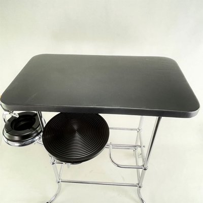 Large Art Deco Smoking Table with Ashtray-JUZ-893890