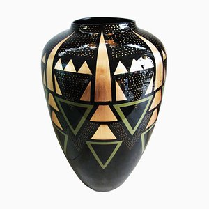 Large Art Deco Style Vase by Eliade Ispas, 2000s-POM-716443