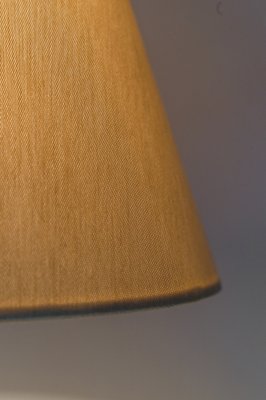 Large Art Deco Table Lamp with Fabric Shade, 1920s-SPD-1820582