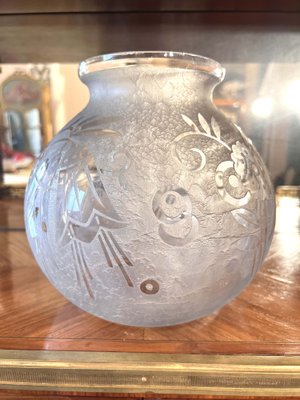 Large Art Deco Vase-AWH-1283120