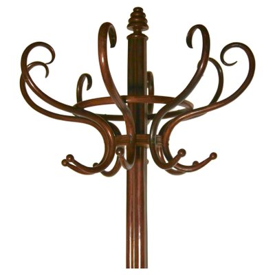 Large Art Nouveau Bentwood Coat or Umbrella Rack from Thonet, Vienna, 1879-1887-MJY-1209161