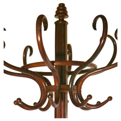 Large Art Nouveau Bentwood Coat or Umbrella Rack from Thonet, Vienna, 1879-1887-MJY-1209161