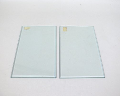 Large Art Nouveau Pictures Frames With Original Faceted Glass Frames, Germany, 1890, Set of 2-EY-1732241