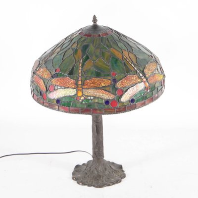 Large Art Nouveau Table Lamp-DSC-2021509