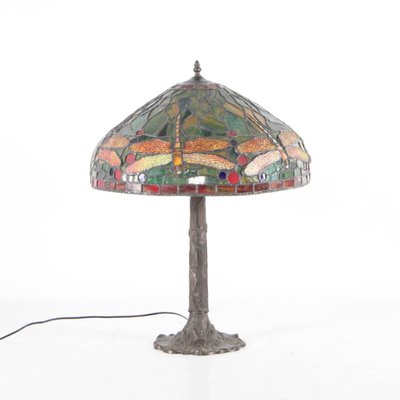 Large Art Nouveau Table Lamp-DSC-2021509