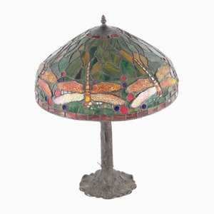 Large Art Nouveau Table Lamp-DSC-2021509