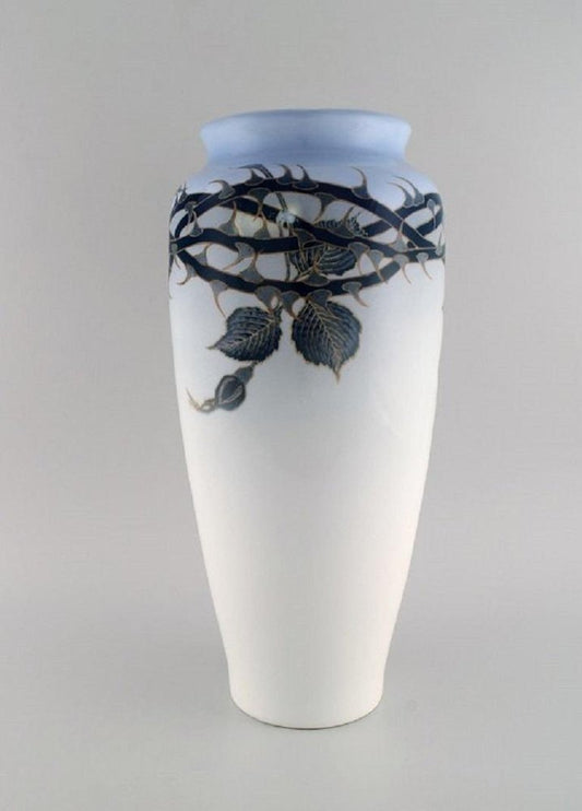 Large Art Nouveau Vase Bertha Nathanielsen for Royal Copenhagen, 1929