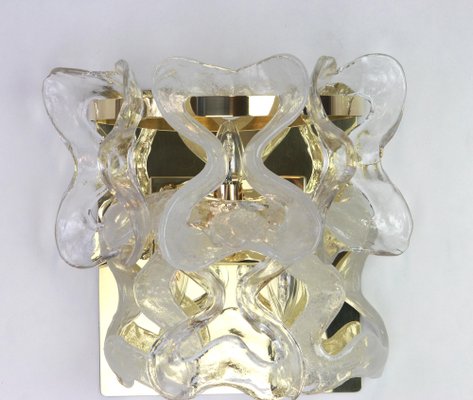 Large Austrian Murano Glass Catena Wall Sconce by Kalmar, 1960s-UGR-1086201