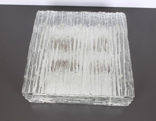 Large Austrian Murano Glass Flush Mount from Kalmar, 1960s-UGR-1086225