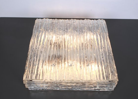 Large Austrian Murano Glass Flush Mount from Kalmar, 1960s-UGR-1086225