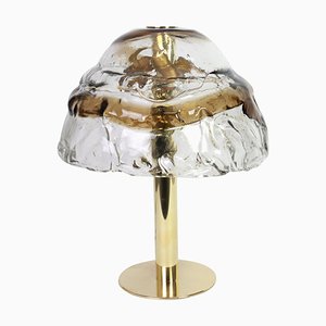 Large Austrian Murano Smoked Glass Table Lamp by Kalmar, 1970s-UGR-1085630