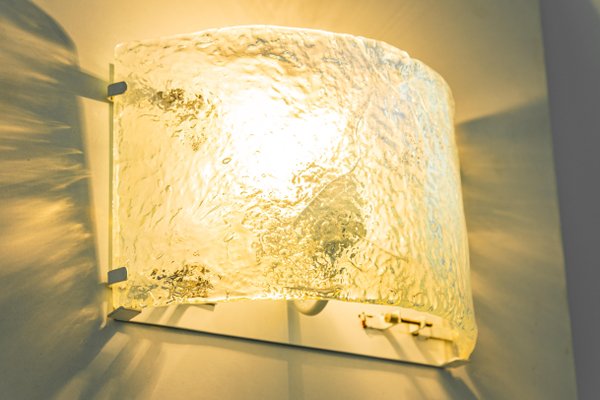 Large Austrian Sconce Murano Wall Light from Kalmar, 1960s-UGR-1131343