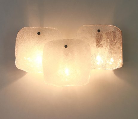 Large Austrian Sconce Wall Lights Murano Glass from Kalmar, 1960s, Set of 2-UGR-1086076