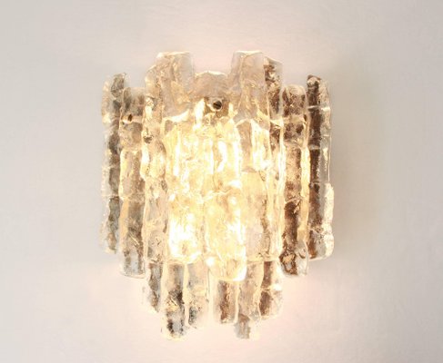 Large Austrian Sconces Murano Wall Lights from Kalmar, 1960s-UGR-1086184