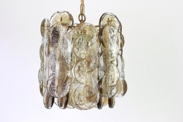 Large Austrian Smoked Murano Glass Chandelier from Kalmar, 1970s-UGR-1086212