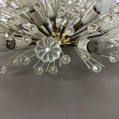 Large Austrian Snowball Ceiling Light by Emil Stejnar for Rupert Nikoll, 1950s-QZ-1099342