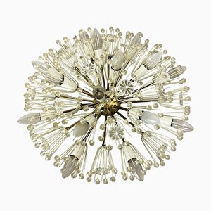 Large Austrian Snowball Ceiling Light by Emil Stejnar for Rupert Nikoll, 1950s-QZ-1099342