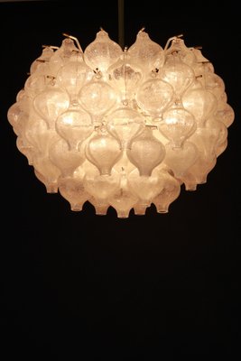 Large Austrian Tulip Glass Chandelier from Kalmar, 1960s-UGR-1086101