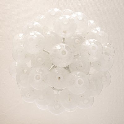 Large Austrian Tulip Glass Flush Mount from Kalmar, 1960s-UGR-1086209