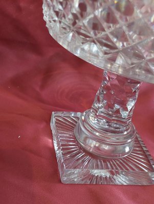 Large Baccarat Crystal Fruit Bowl Centerpiece, 1950s-PDF-2042168