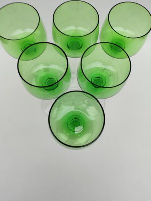 Large Baccarat Crystal Glasses from Baccarat, 1970s, Set of 6-EHL-2033773