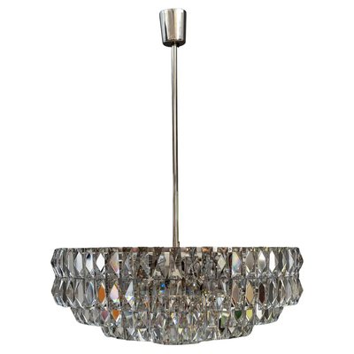 Large Bakalowits Crystal Chandelier, Vienna, 1950s-SPD-1299408