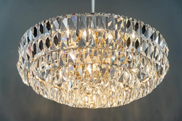 Large Bakalowits Crystal Chandelier, Vienna, 1950s-SPD-1299408