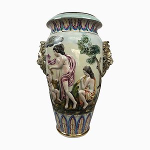 Large Barbott Vase by Ange Capodimonte, 1980s-EUT-1706779