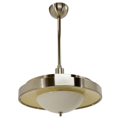 Large Bauhaus Chandelier by Franta Anýž, 1930s-TZ-712815