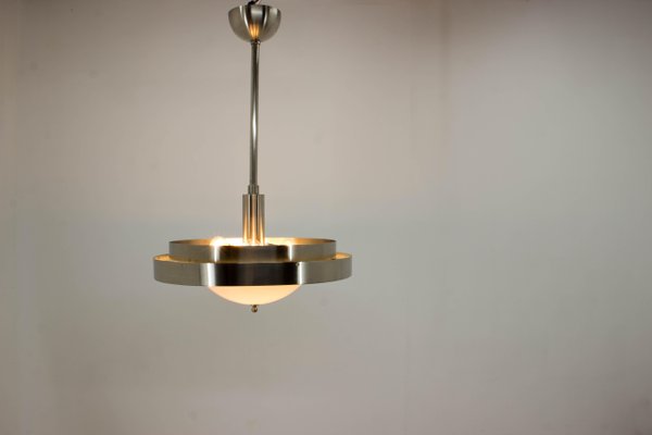 Large Bauhaus Chandelier by Franta Anýž, 1930s-TZ-712815