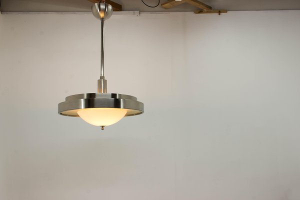 Large Bauhaus Chandelier by Franta Anýž, 1930s-TZ-712815