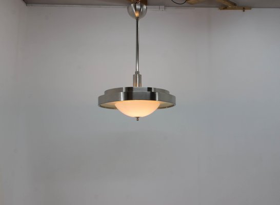 Large Bauhaus Chandelier by Franta Anýž, 1930s-TZ-712815