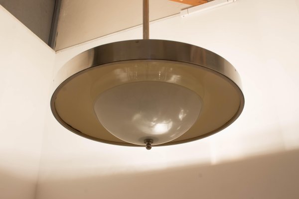 Large Bauhaus Chandelier by Franta Anýž, 1930s-TZ-712815