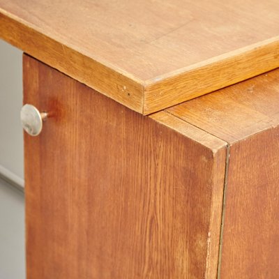 Large Bauhaus Desk in Wood and Tubular Metal, 1930-WM-1395397