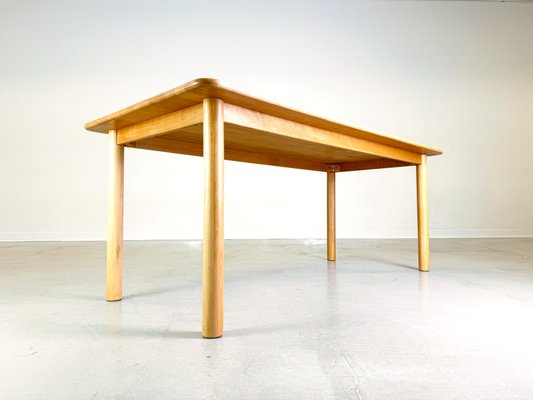 Large Beech Dining Table in the style of Rainer Daumiller-QDV-2034053