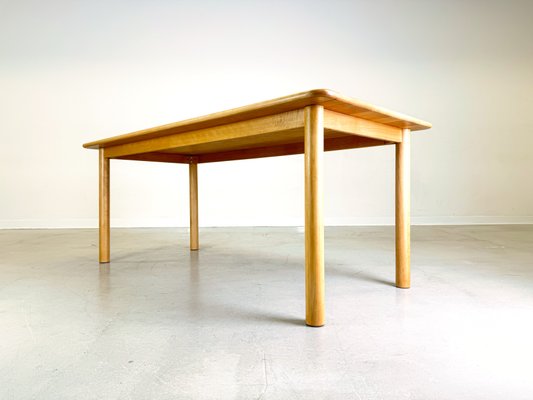 Large Beech Dining Table in the style of Rainer Daumiller-QDV-2034053