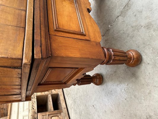 Large Beech Worktable, 1890s-WSZ-2020815