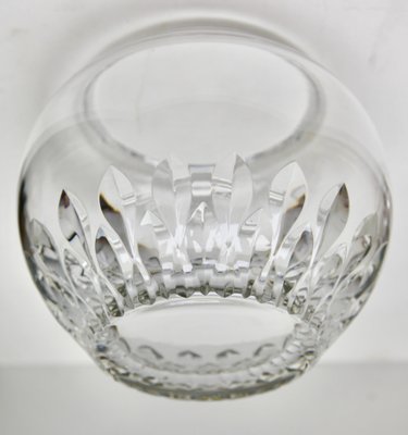 Large Belgian Cut Clear Crystal Punch Bowl-MJY-1150405