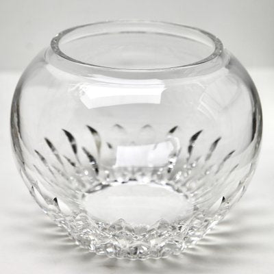 Large Belgian Cut Clear Crystal Punch Bowl-MJY-1150405