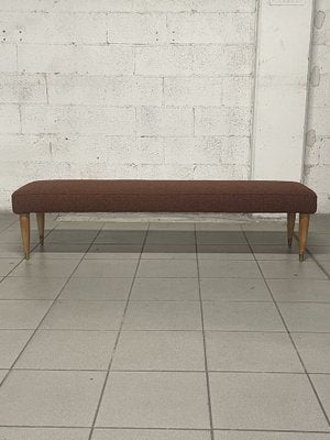 Large Bench with Maple Wood and New Coating, 1950s-JHL-1747192