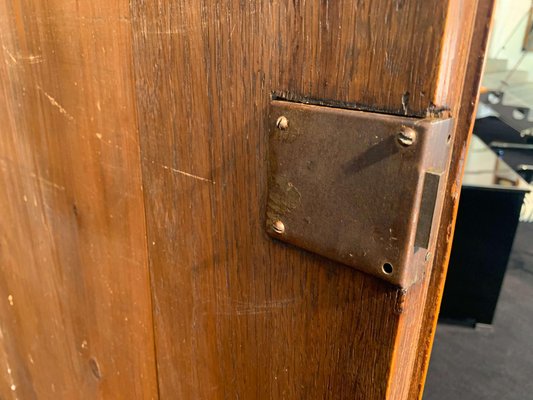 Large Biedermeier Armoire, Cherry Veneer, Rhineland, Germany, circa 1820-NNB-689500