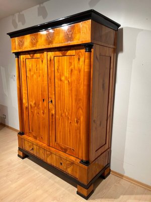 Large Biedermeier Armoire in Cherry, South Germany, 1820s-NNB-1757276