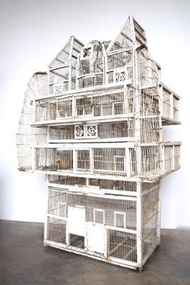 Large Bird Cage, 19th Century-LA-955368