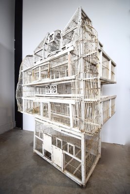 Large Bird Cage, 19th Century-LA-955368